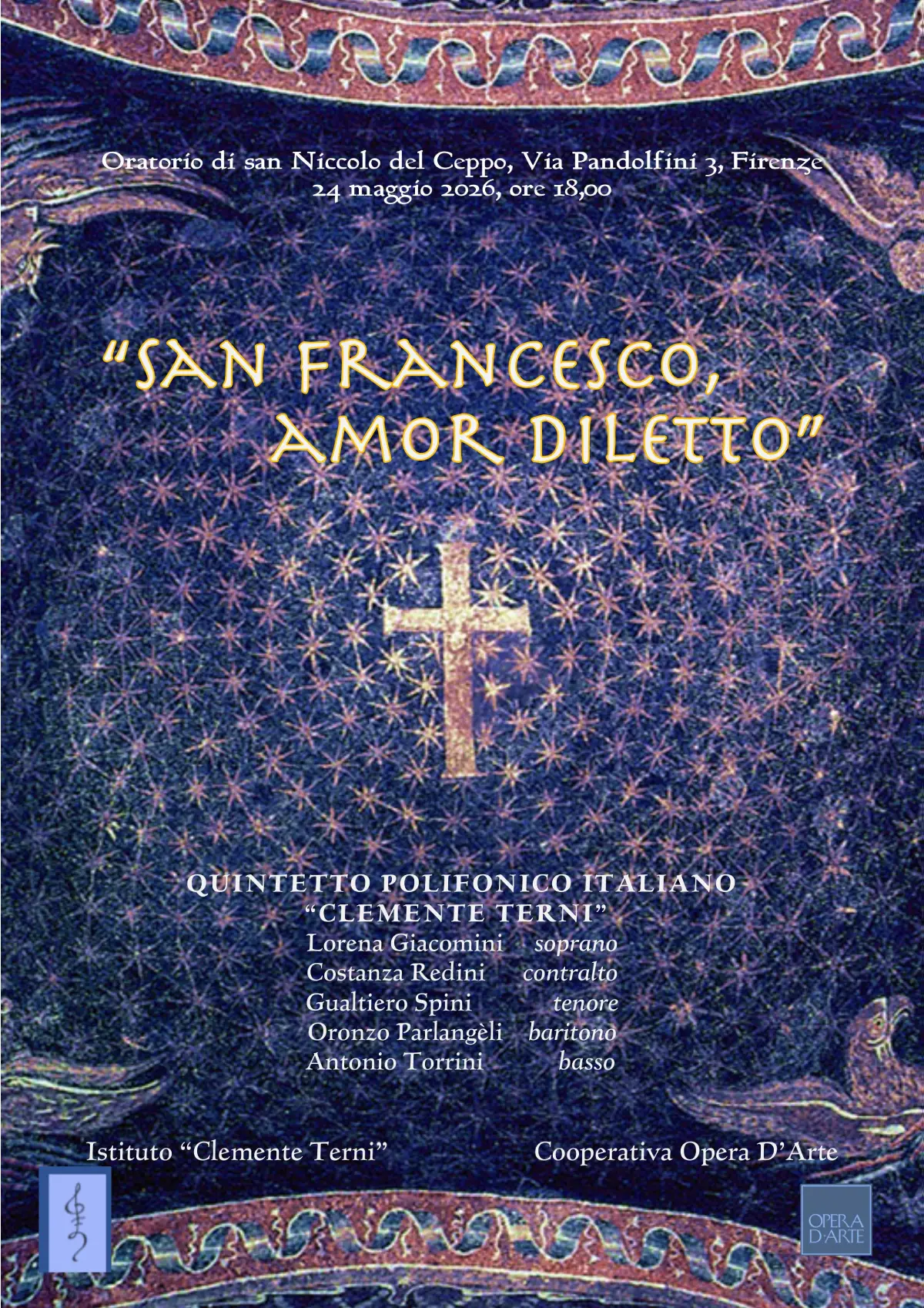Locandina San Francesco Amor Diletto